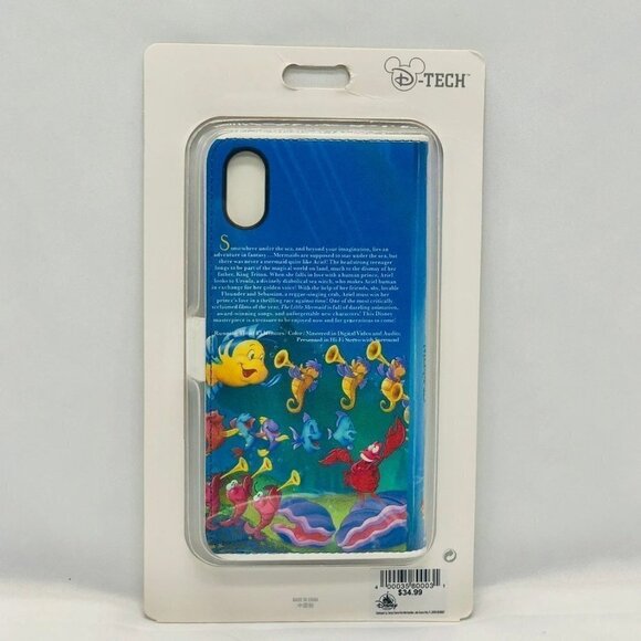 Disney Parks - iPhone XS Max Folio Case - The Little Mermaid VHS Cover - Picture 2 of 7